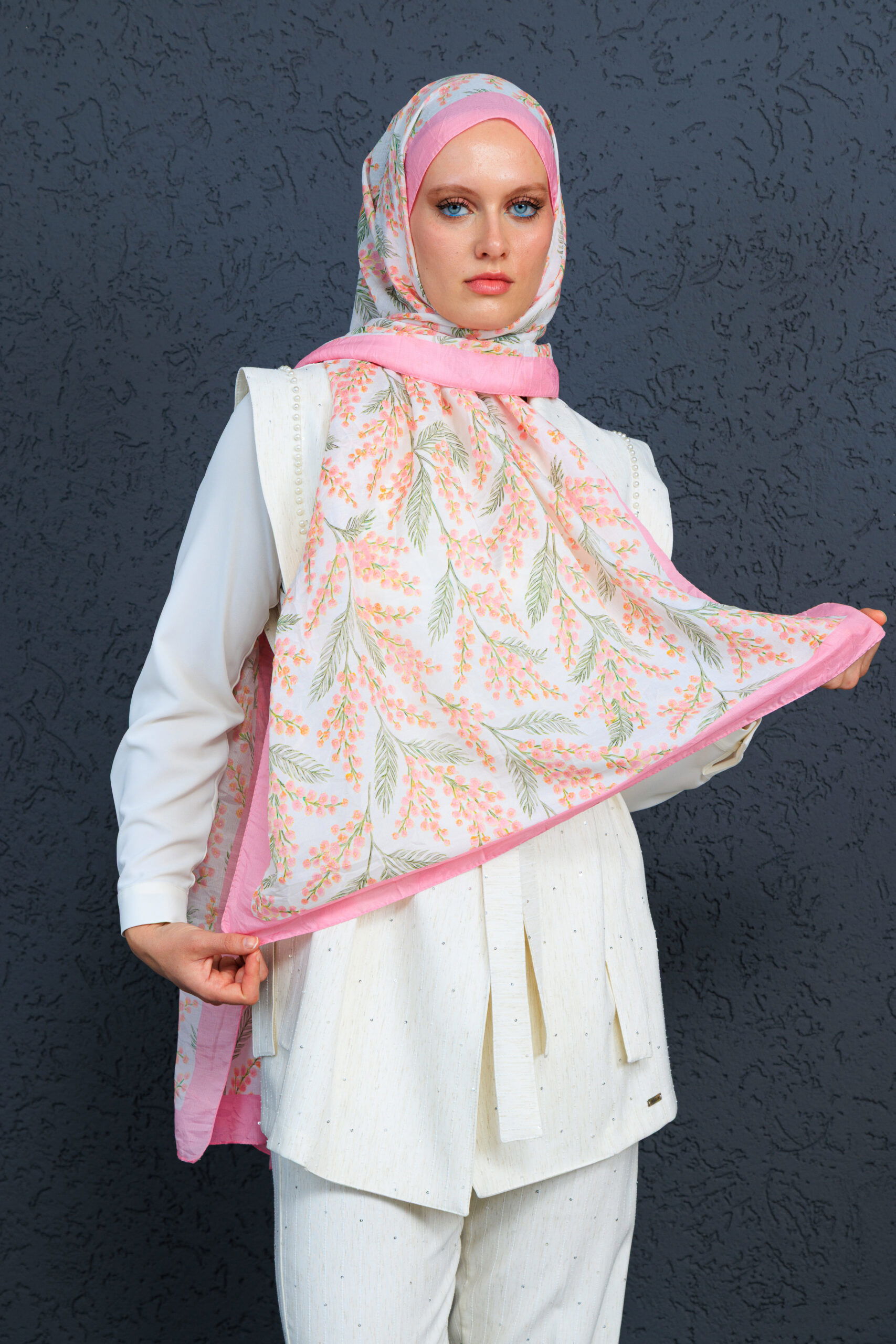 Jakarda Şal Serisi- 469-007- V-6 - Narencik - Görsel 4