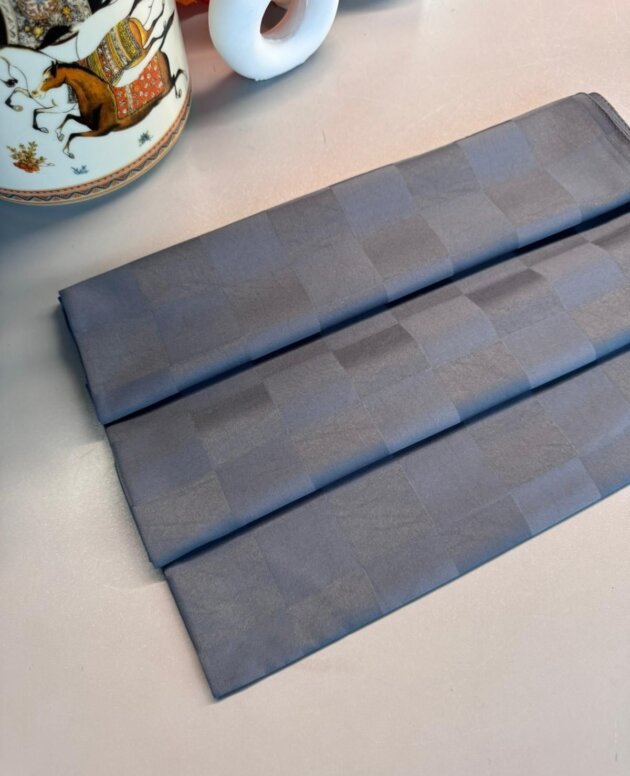 Dama Desen Jakar Şal 114701 - Füme