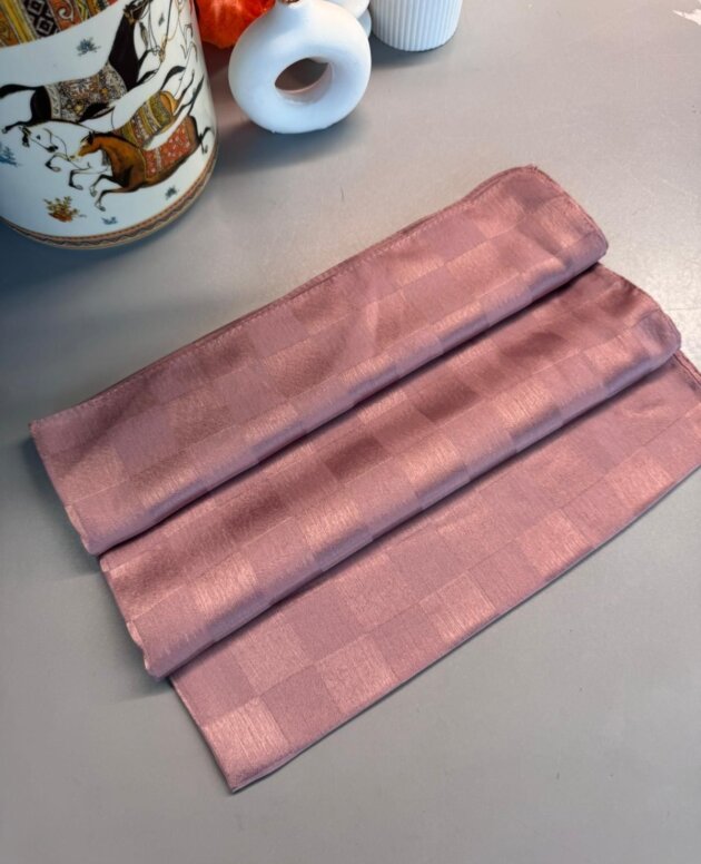 Dama Desen Jakar Şal - Pembe