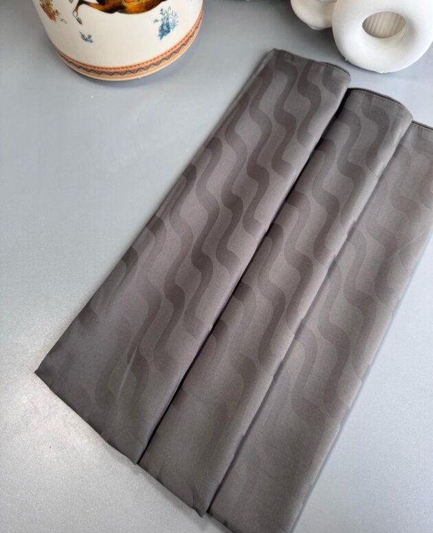 Su Yolu Pamuk Jakar Şal - Soft Vizon