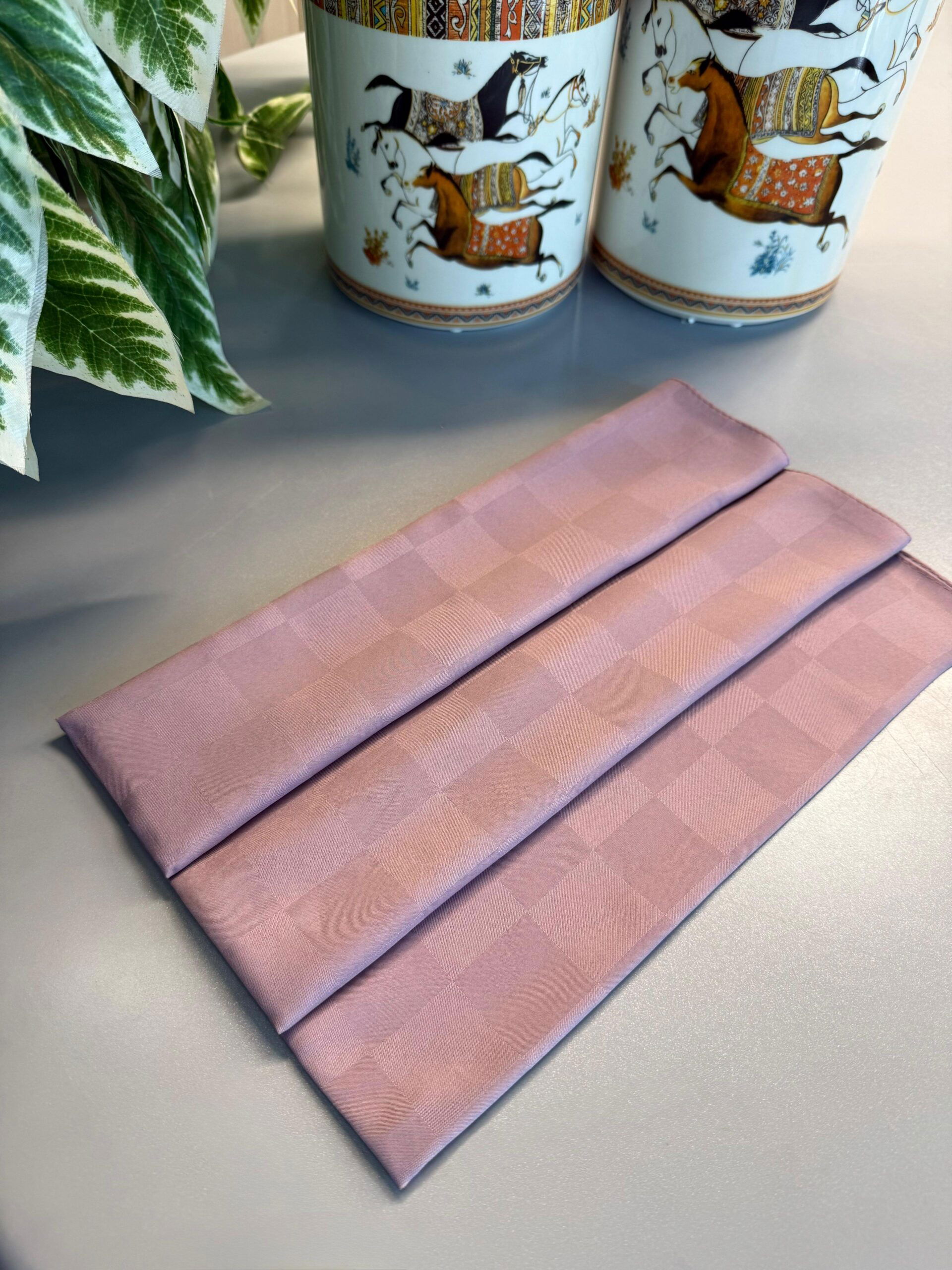 Dama Desen Jakar Şal -Pamuk Şeker