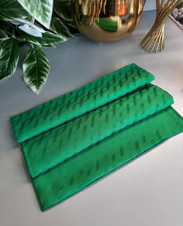 Zigzag Desen Pamuk Jakar Şal - Benetton