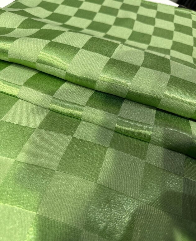 Dama İpeksi Jakar Şal - Çay Ağacı