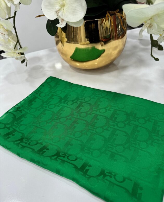 Dior Desen Pamuk İpeksi Jakar Şal 88731 - Benetton