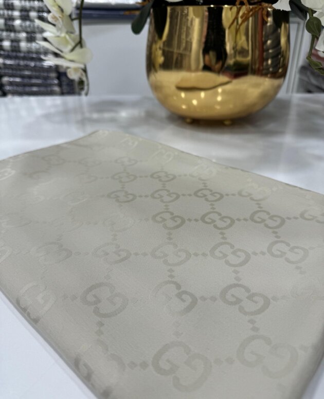 G Desen Pamuk İpeksi Jakar Şal - Çakıl Taşı