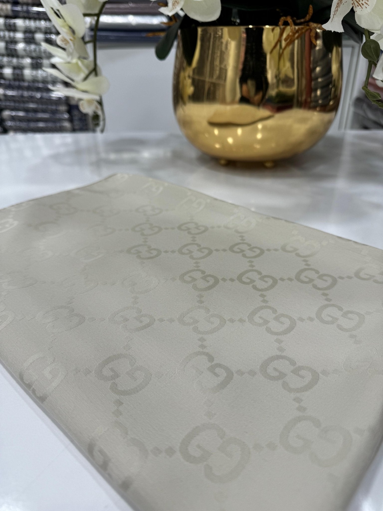 G Desen Pamuk İpeksi Jakar Şal - Çakıl Taşı