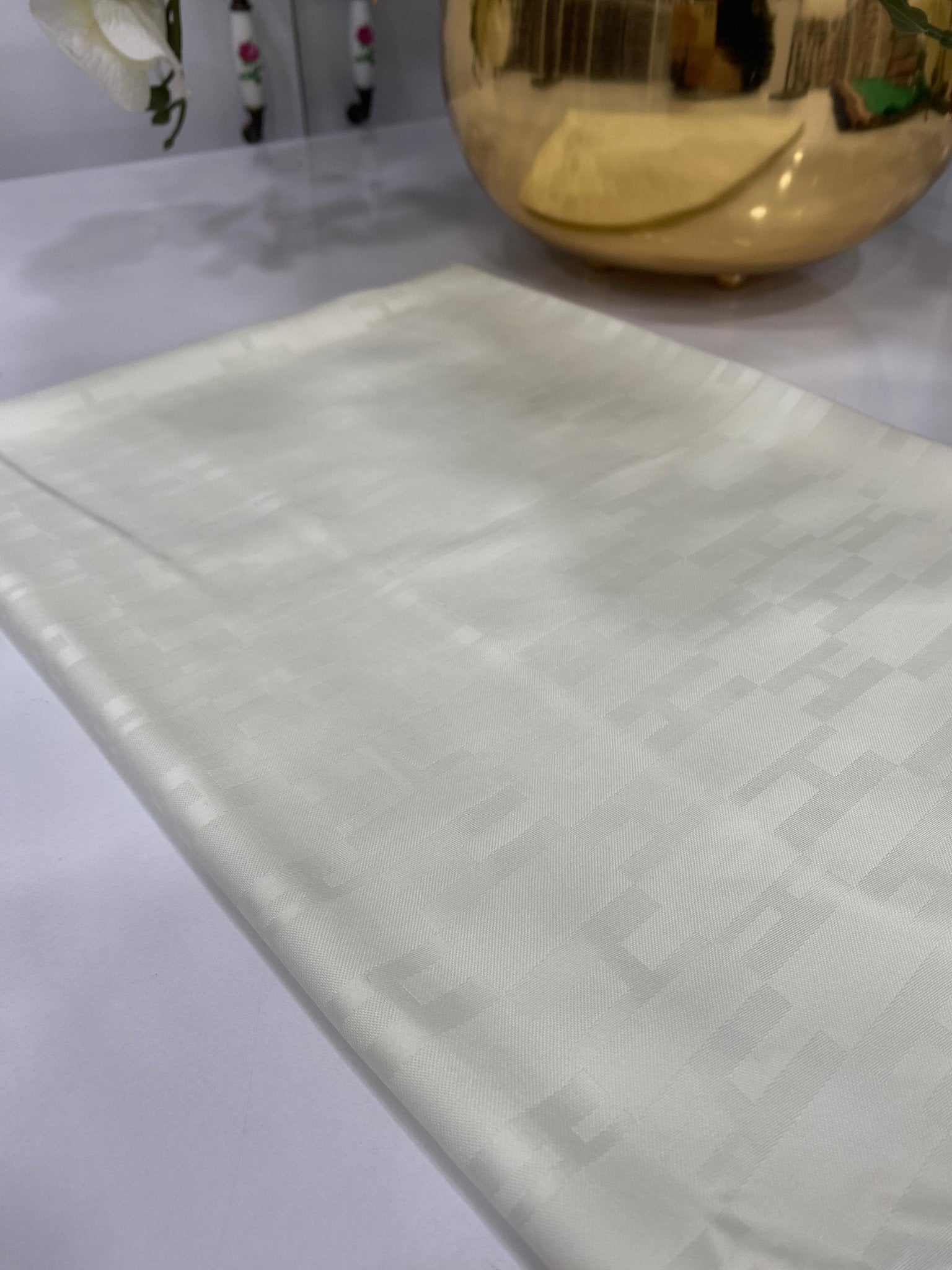 Hermes İpeksi Jakar Şal - Ekru