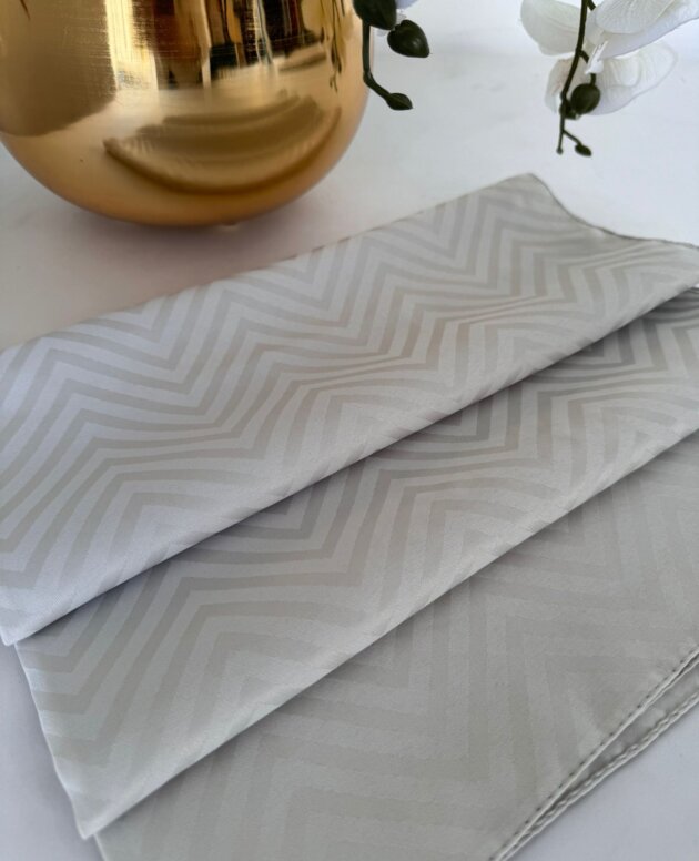 Zikzak desen pamuk Jakar Şal - Çakıl Taşı