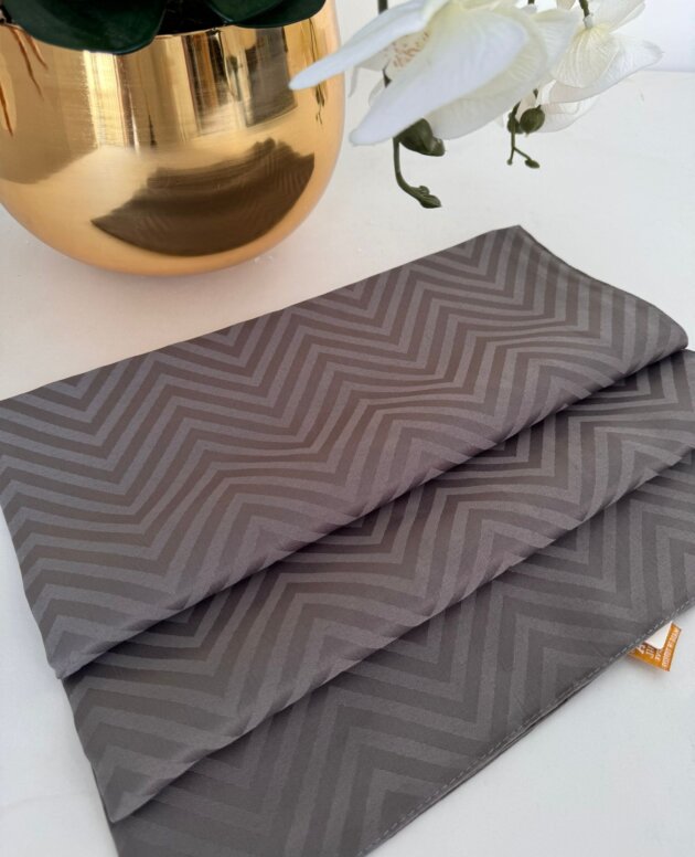 Zikzak desen pamuk Jakar Şal - Bademi